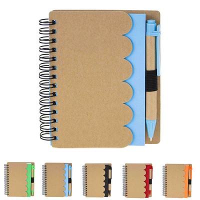 MOQ 15pcs Spiral Notepad Top Bound College Ruled Lined Note Pad